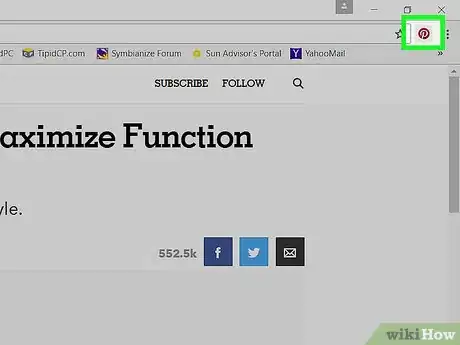 Image titled Install the Pinterest "Pin It" Button Step 5
